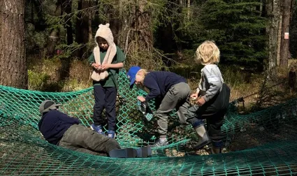 woodland adventure devon forest school